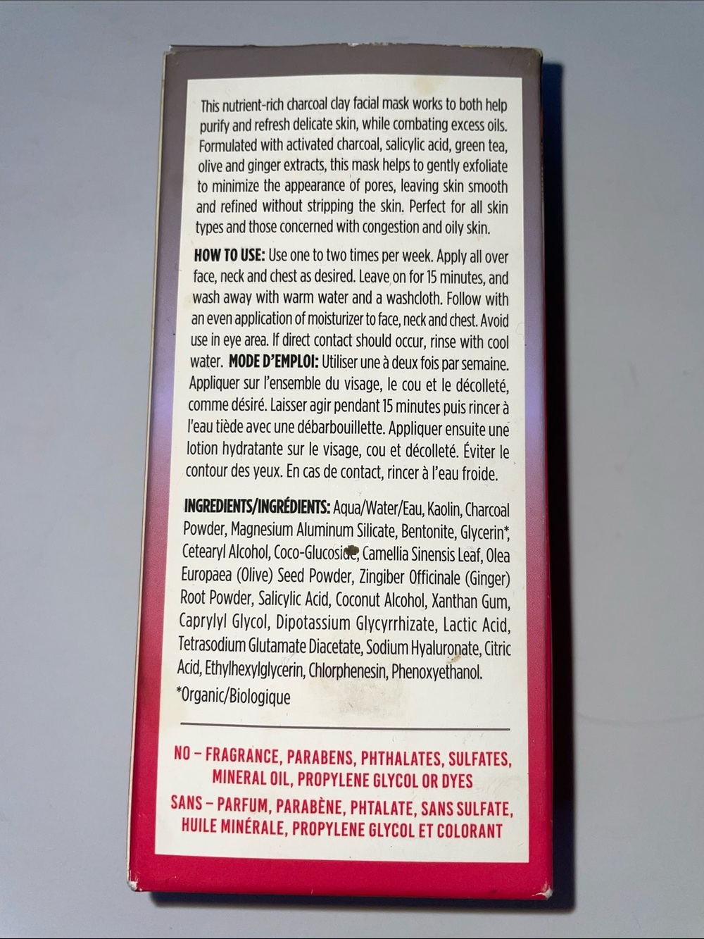 NIB C'EST MOI Purifying Charcoal Clay Facial Mask. - Picture 6 of 6